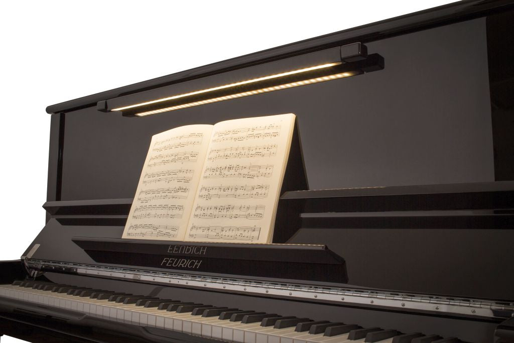 Feurich Mod. 133 - Concert - Negro pulido, Herraje cromado - Para Importación.