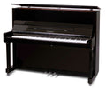Feurich Mod. F122 - Universal - Negro pulido, Herraje cromado - Para Importación.