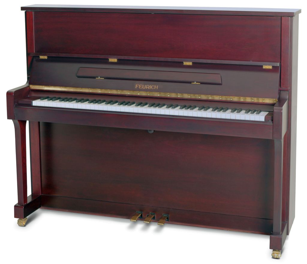 Feurich Mod. F122 - Universal - Burdeo Satín - Para Importación.